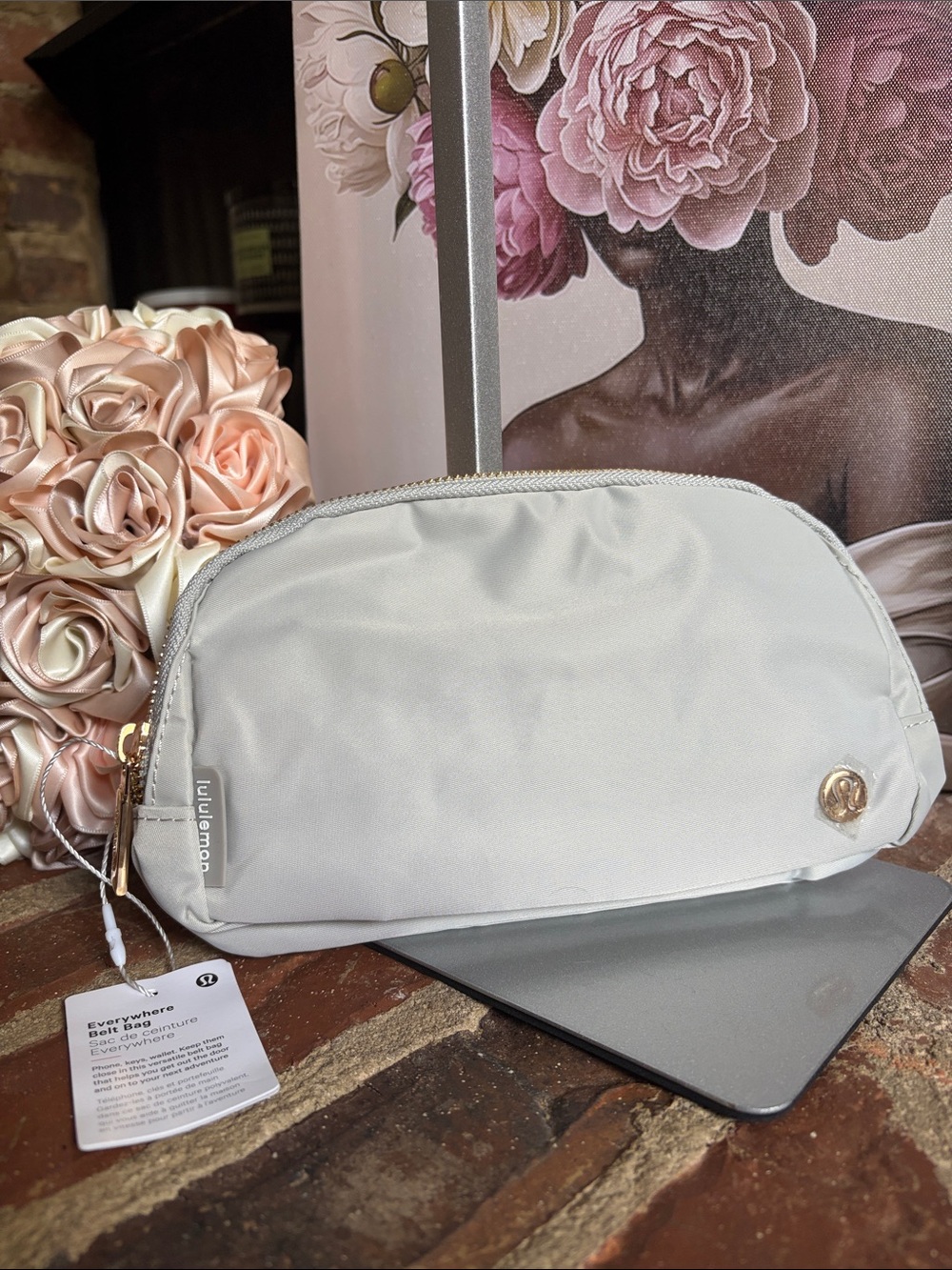 lululemon athletica Light GrayBelt Bag